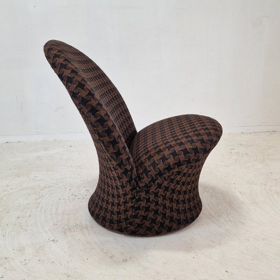 Image 1 of Chaise vintage modèle F572 en laine brune par Pierre Paulin pour Artifort, Pays-Bas 1967