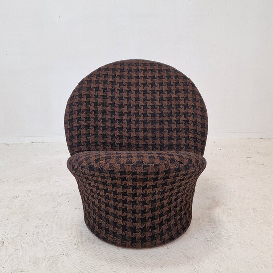 Image 1 of Chaise vintage modèle F572 en laine brune par Pierre Paulin pour Artifort, Pays-Bas 1967