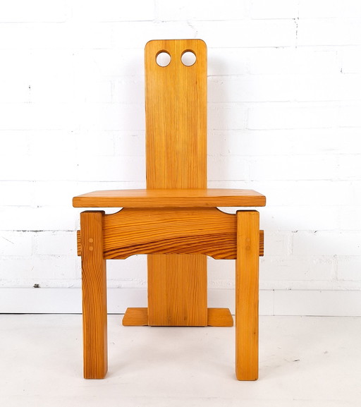 Chaise Constructiviste Vintage