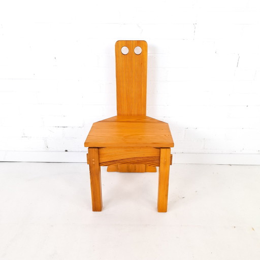 Chaise Constructiviste Vintage