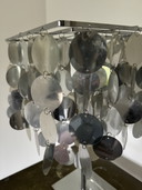 Lampe Vintage 70s - 80s Disco Chic Miroir