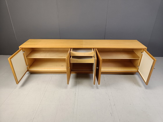 Image 1 of Buffet scandinave en rotin, 1970S