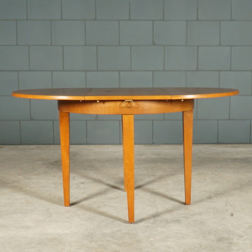 Table de salle à manger à rallonge - Teck - 1960s