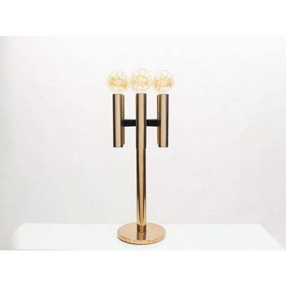 Image 1 of Lampe vintage en cuivre du Danemark 1960