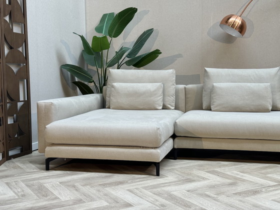 Image 1 of Rolf Benz Nuvola Design Canapé d'angle beige