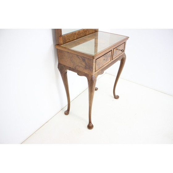 Image 1 of Miroir vintage avec console, Tchécoslovaquie, années 1920