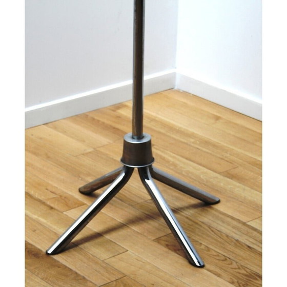 Image 1 of Porte-manteau vintage en acier chromé, 1970