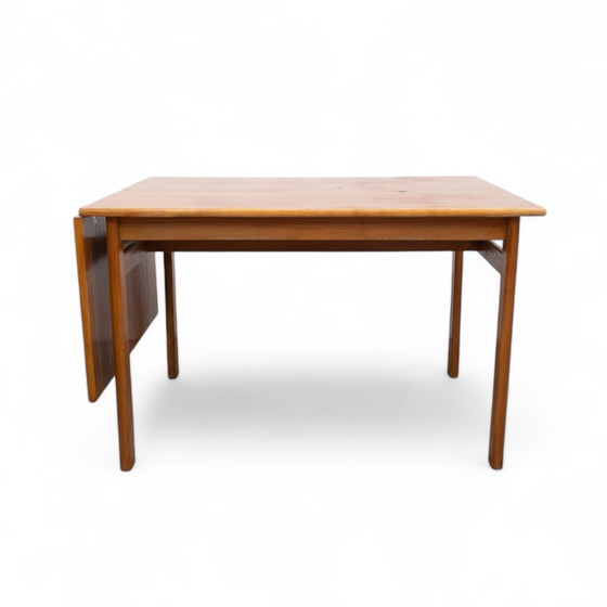 Image 1 of Mid Century Solid Wood Dining Table By Karel Vyčítal For Dřevotvar Jablonné