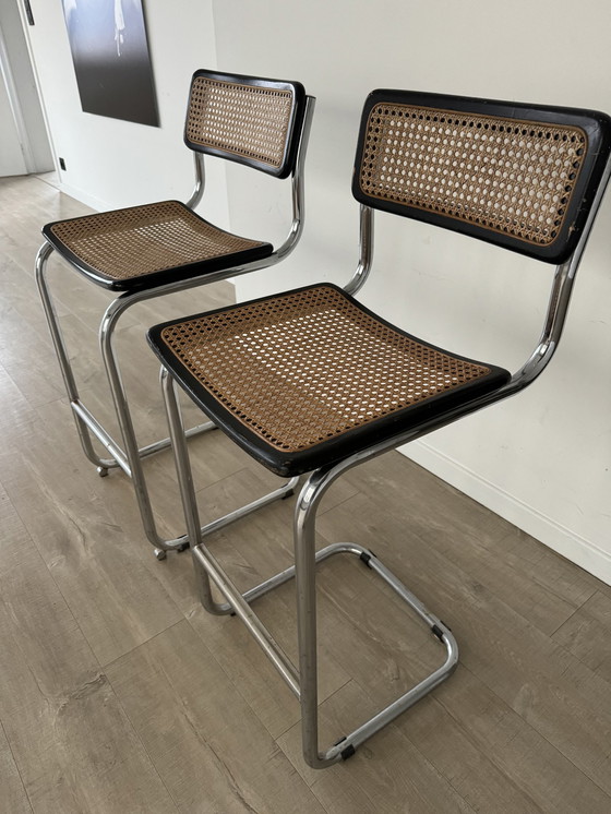 Image 1 of 2x sangle de tabouret de bar vintage