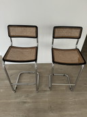 2x sangle de tabouret de bar vintage