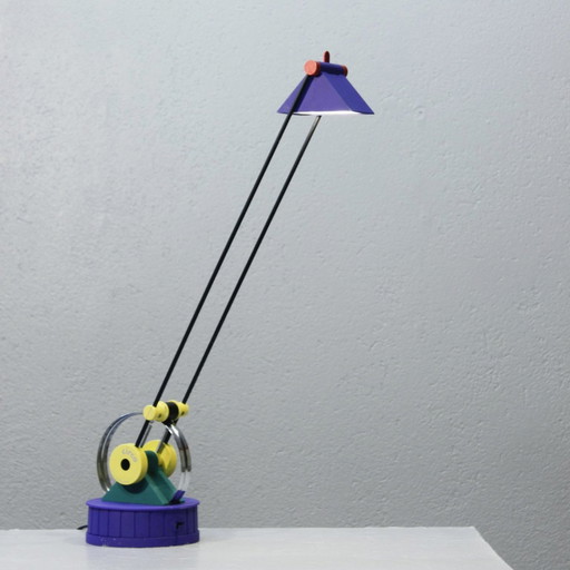 Lampe Vintage Brilliant "Circo" Design Linke Plewa Memphis Style 1980S