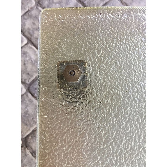 Image 1 of Table basse vintage avec double plateau en verre st gobain