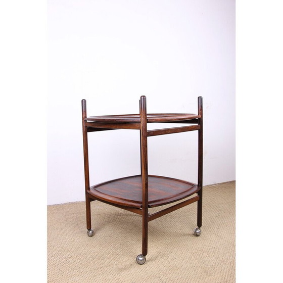 Image 1 of Table de service brésilienne vintage en palissandre et formica par Cantù Móveis pour Interiores Ltda, 1960