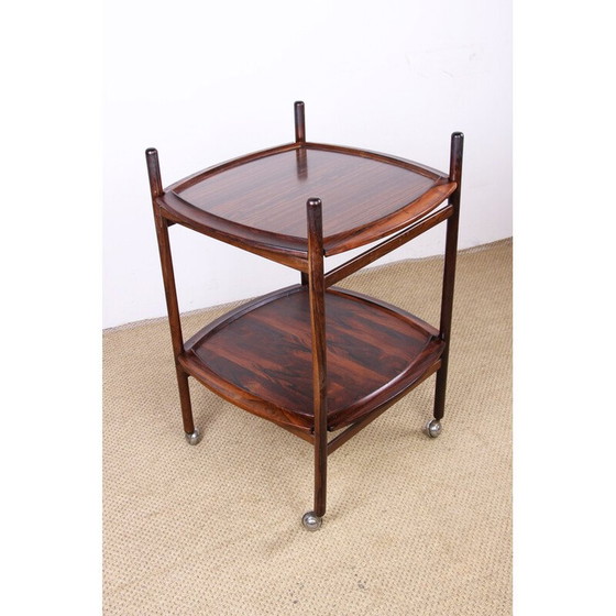 Image 1 of Table de service brésilienne vintage en palissandre et formica par Cantù Móveis pour Interiores Ltda, 1960