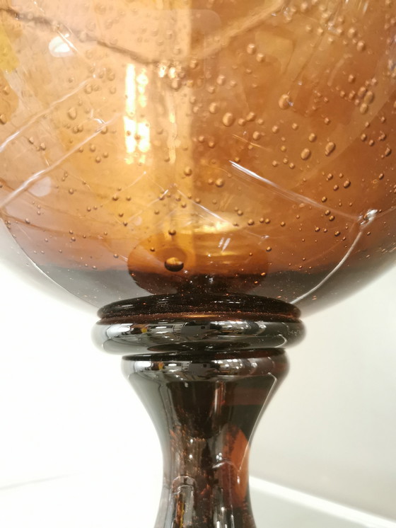 Image 1 of Grande Coupe "De Mariage" En Verre De Biot De 40Cm