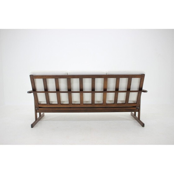 Image 1 of Canapé vintage 3 places "Shaker" par Borge Mogensen pour Fdb Mobler, Danemark années 1950