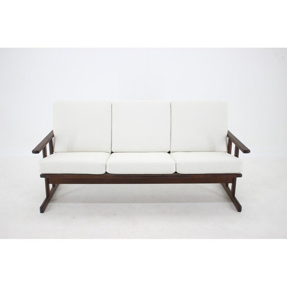 Image 1 of Canapé vintage 3 places "Shaker" par Borge Mogensen pour Fdb Mobler, Danemark années 1950