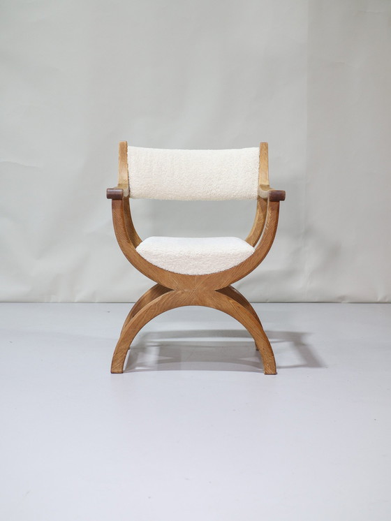 Image 1 of Fauteuil Henning Kjaernulf Kurul Chêne