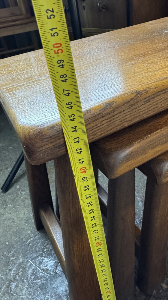 Image 1 of Set Japandi Tables d'appoint