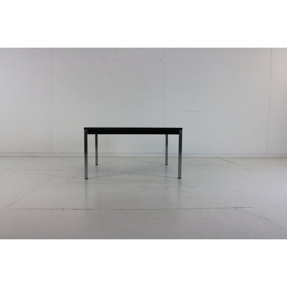 Image 1 of Table basse vintage avec plateau en pierre noire par Martin Visser pour Spectrum Holland, 1960