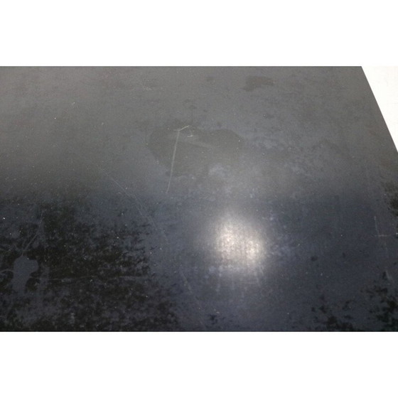 Image 1 of Table basse vintage avec plateau en pierre noire par Martin Visser pour Spectrum Holland, 1960