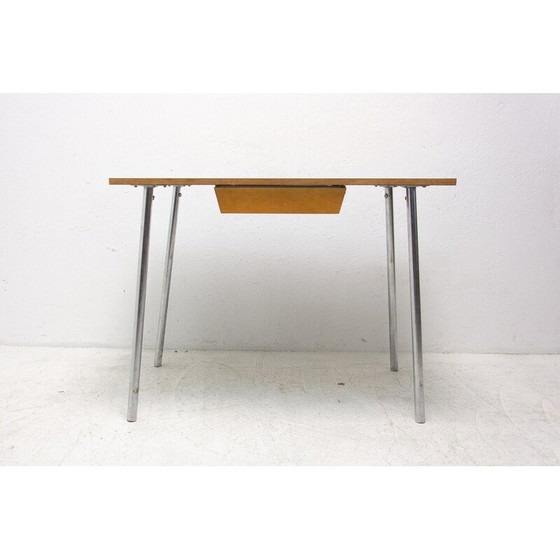 Image 1 of Bureau en formica du milieu du siècle, Tchécoslovaquie Années 1960