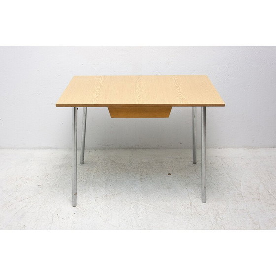Image 1 of Bureau en formica du milieu du siècle, Tchécoslovaquie Années 1960
