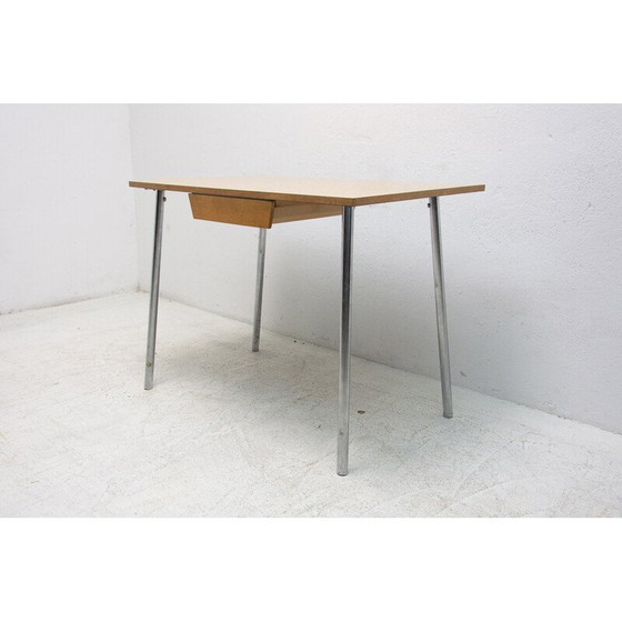 Image 1 of Bureau en formica du milieu du siècle, Tchécoslovaquie Années 1960