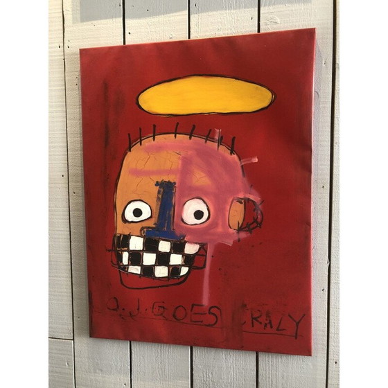 Image 1 of Huile sur toile vintage de Julien Moro-lin, France