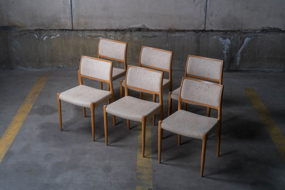 Image 1 of Niels O. Møller - Chaises de salle à manger modèle 80