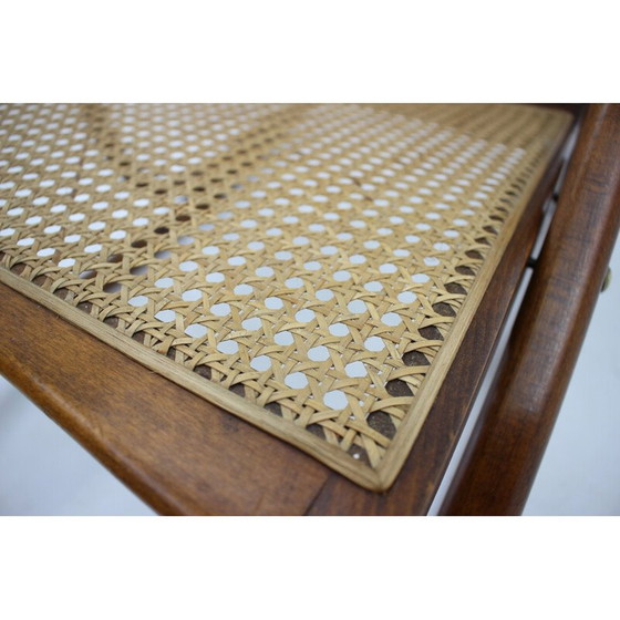 Image 1 of Fauteuil à bascule vintage en bois courbé par Antonin Suman, Tchécoslovaquie années 1960