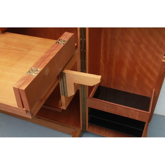 Image 1 of Bureau vintage "Magic box" en chêne par Mummenthaler et Meier, Suisse 1950