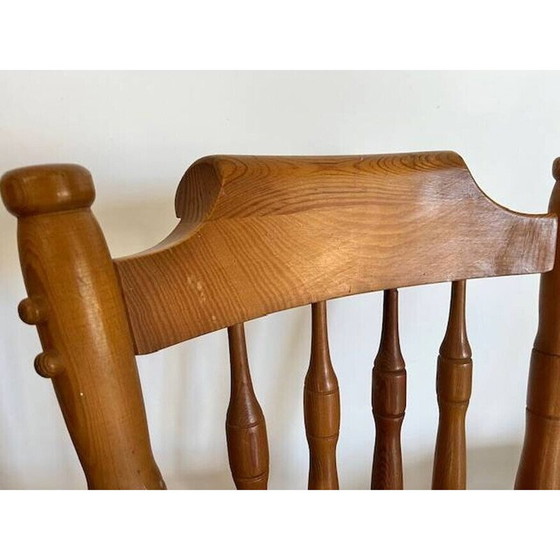 Image 1 of Paire de chaises western vintage en bois