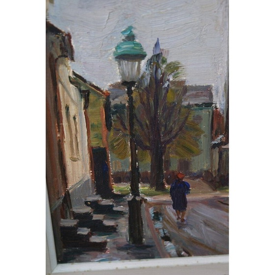 Image 1 of Peinture à l'huile moderne de Carl Oscar Larsson, Suède 1956