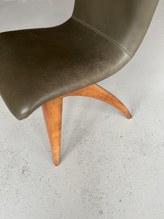 Image 1 of 6x Chaises de salle à manger Midcentury C.J. Van Os Culemborg 1960s