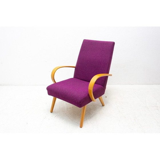 Image 1 of Paire de fauteuils Mid Century par Jaroslav Šmídek, Tchécoslovaquie années 1960