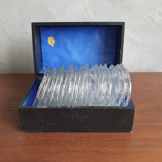 Image 1 of 17 Sous-verres en cristal de Spenzo