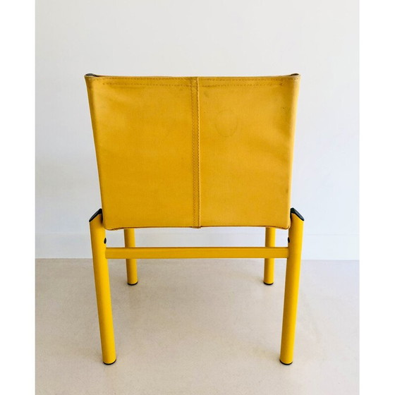 Image 1 of Paire de chaises vintage "Mastro" par Afra et Tobia Scarpa pour Molteni, Italie 1980