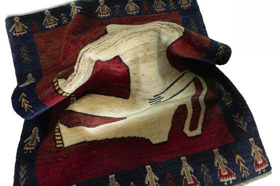 Image 1 of Tapis nomade Gabbeh - 145 X 105 cm