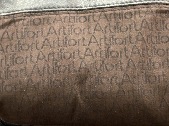 Image 1 of 2 x Rares fauteuils Artifort en cuir noir