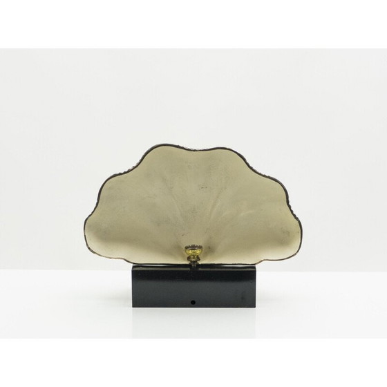 Image 1 of Paire de lampes vintage en laiton massif, Italie 1960