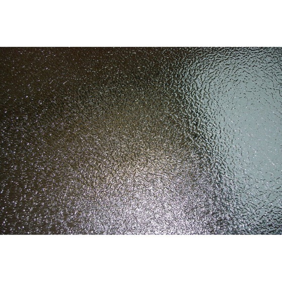 Image 1 of Table d'appoint vintage en acier et laiton 1950