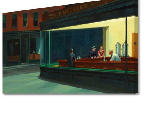 Image 1 of Edward Hopper----Aigles de nuit