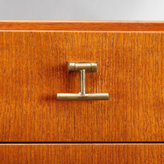 Image 1 of Commode en teck, modèle n° 234, série Chine par Borge Mogensen pour Fdb Moller, années 1960