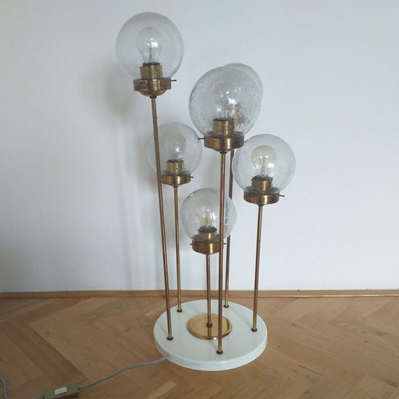 Image 1 of Lampadaire vintage Sputnik par Kamenicky Senov, 1970