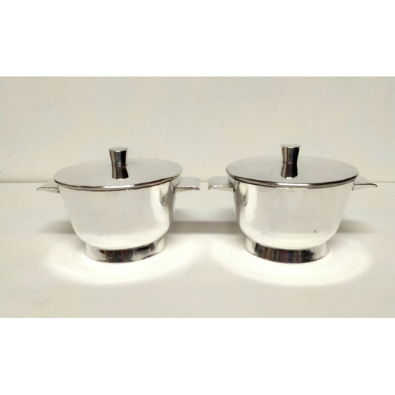 Image 1 of Paire de bols à soupe vintage de Gio Ponti pour Krupp-Milan, 1953
