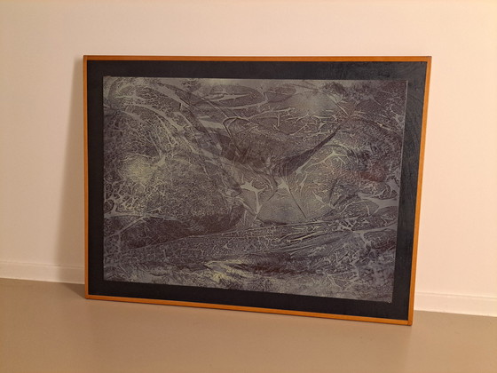 Image 1 of Oeuvre d'art moderne abstraite 1970