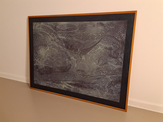 Image 1 of Oeuvre d'art moderne abstraite 1970