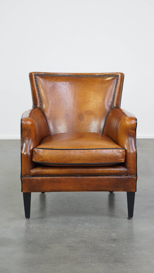 Fauteuil en peau de mouton