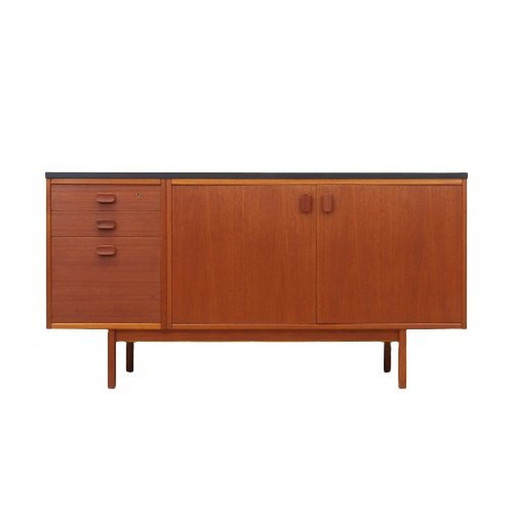 Commode en teck, Design danois, 1960S, Production : Danemark